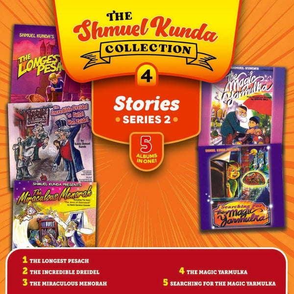 The Shmuel Kunda Collection 4 - Stories Series 2 (USB) — Jewish music USB | Judaica Square Lakewood