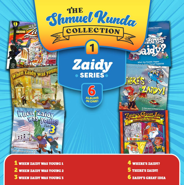 The Shmuel Kunda Collection 1 - Zeidy Series (USB) — Jewish music USB | Judaica Square Lakewood