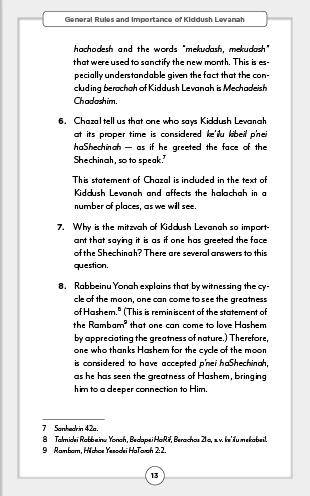The Halachos of Kiddush Levanah by Rabbi Moshe Boylan — Judaica Press (image 7)
