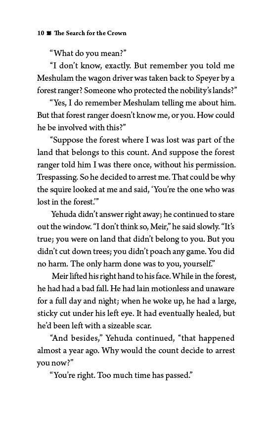 The Search for the Crown — inside page 9