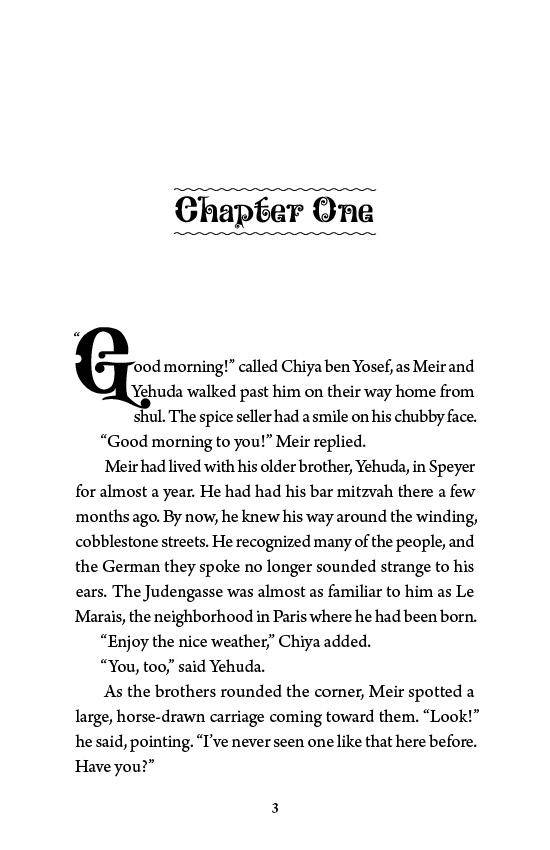 The Search for the Crown — inside page 1