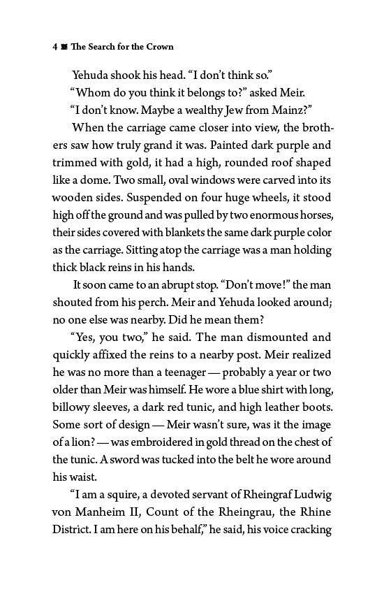 The Search for the Crown — inside page 3