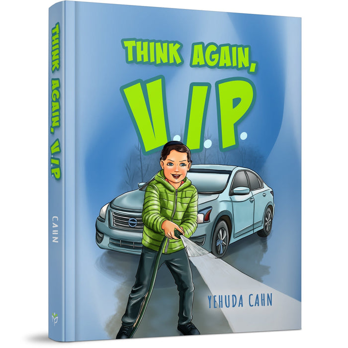 Think Again, VIP — Yehuda Cahn hardcover | Judaica Square Lakewood