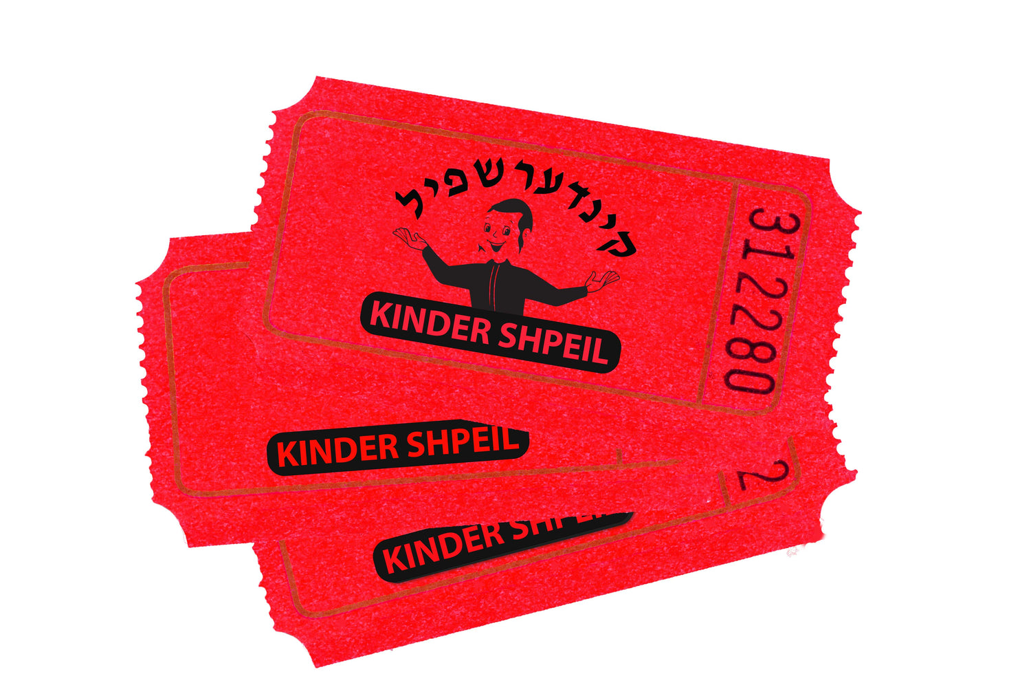 Ticket Roll — Board Game by Chazak Kinder | Judaica Square Lakewood