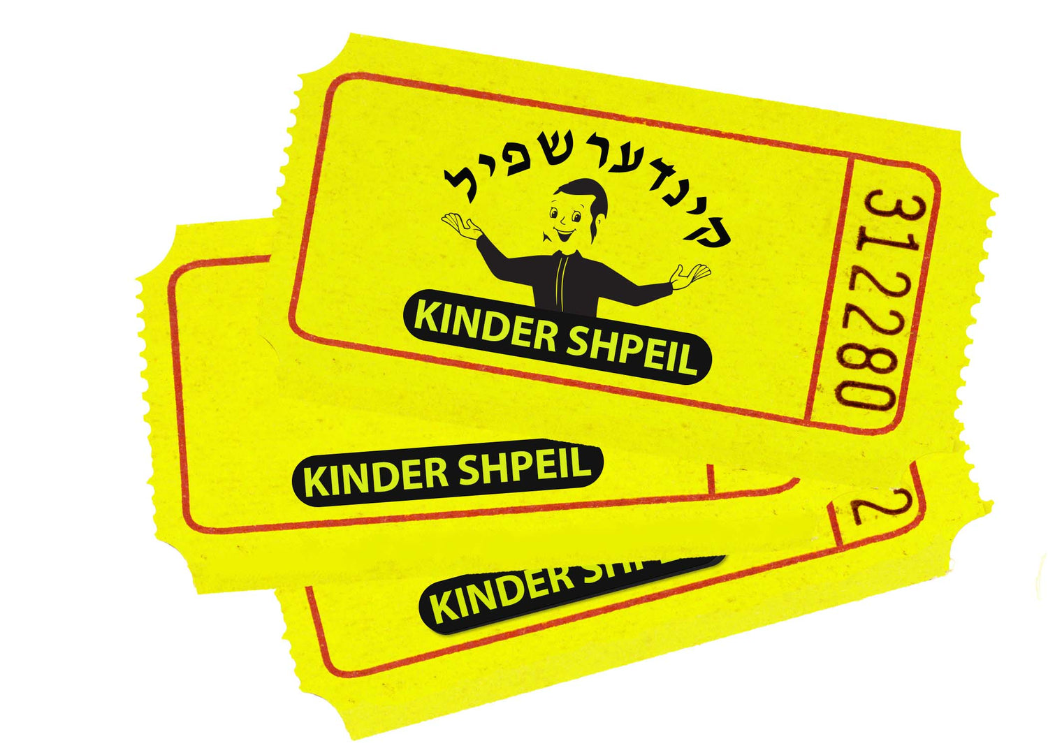 Ticket Roll — Board Game by Chazak Kinder | Judaica Square Lakewood