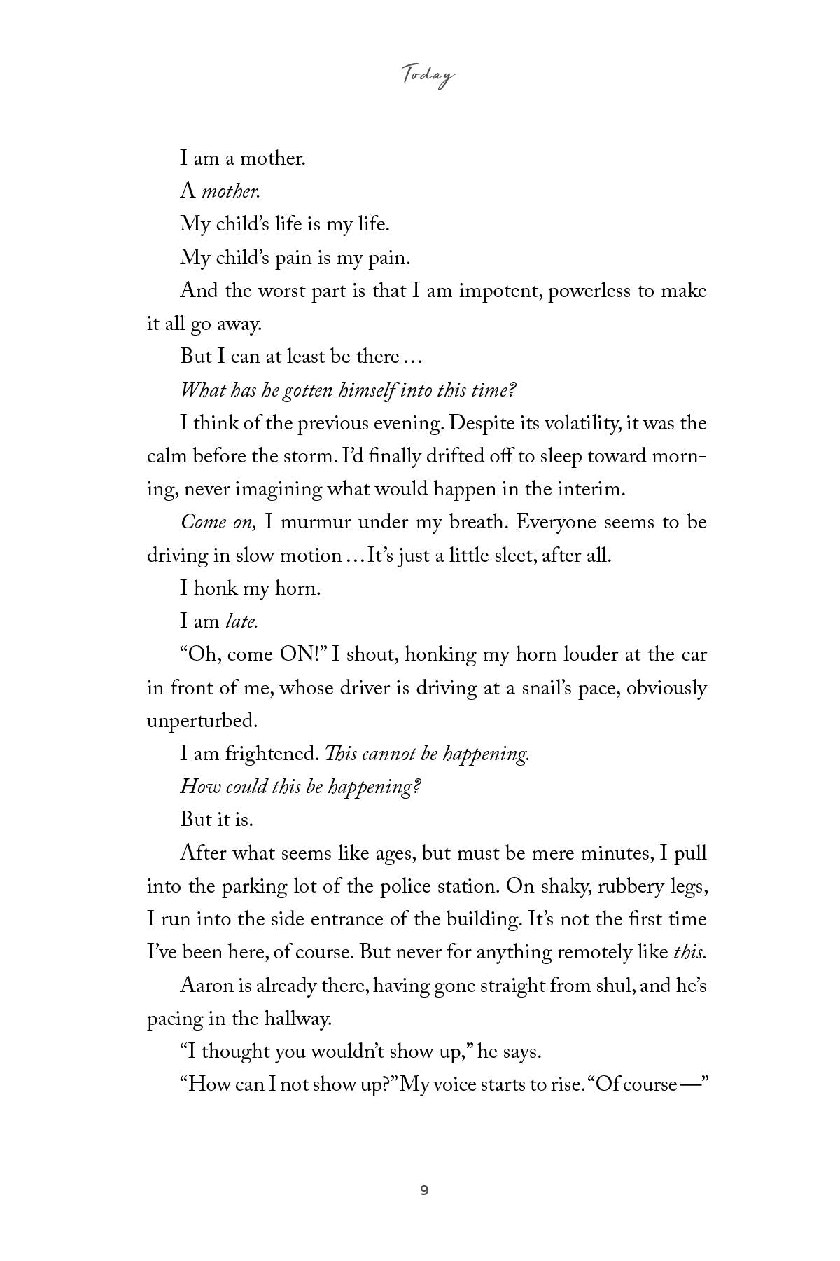 Today -- a novel by Shuli Mensh — Judaica Press (image 4)