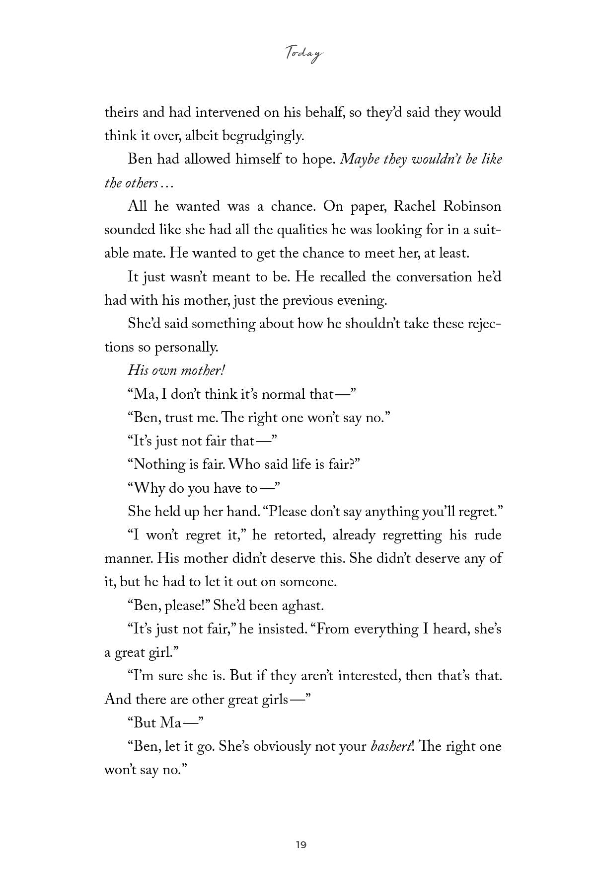Today -- a novel by Shuli Mensh — Judaica Press (image 12)