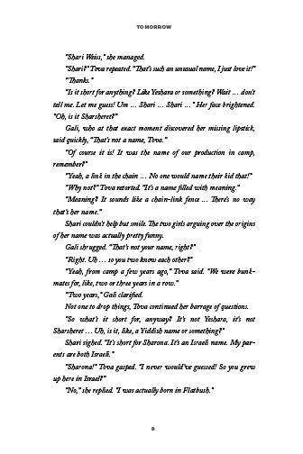 Tomorrow - a novel by Shuli Mensh ﻿ — Judaica Press (image 4)