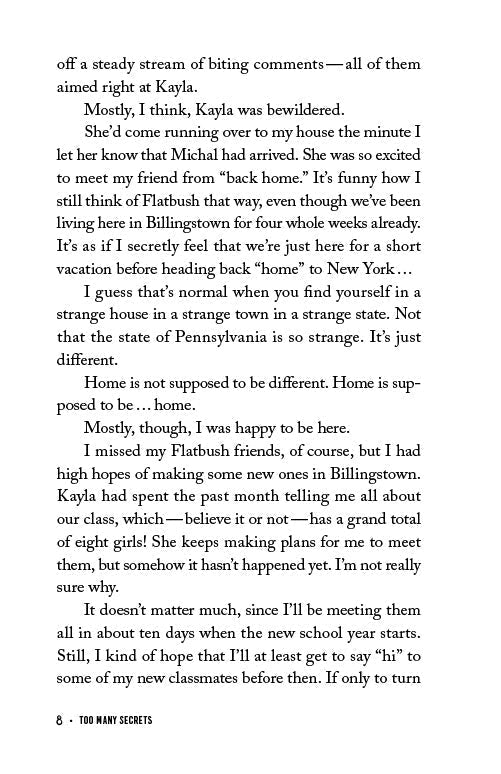 Too Many Secrets by Libby Lazewnik — Judaica Press (image 7)