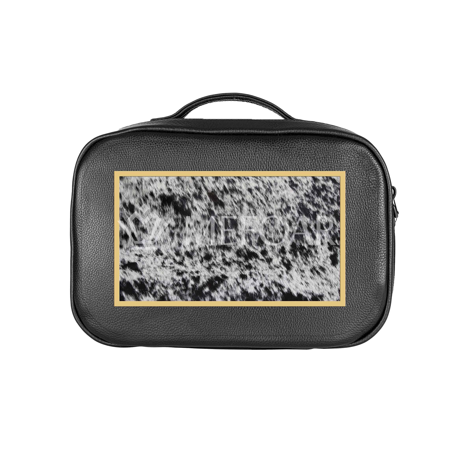 Traveling Tallis Bag Black Leather Design #300 - Tallis Bags view 2 | Judaica Square Lakewood