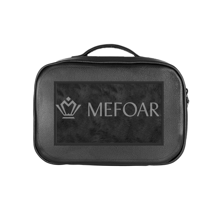 Traveling Tallis Bag Black Leather Design #300 - Tallis Bags | Judaica Square Lakewood