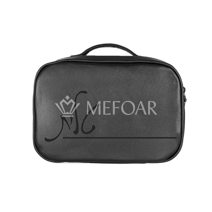 Traveling Tallis Bag Black Leather Design #412 - Tallis Bags