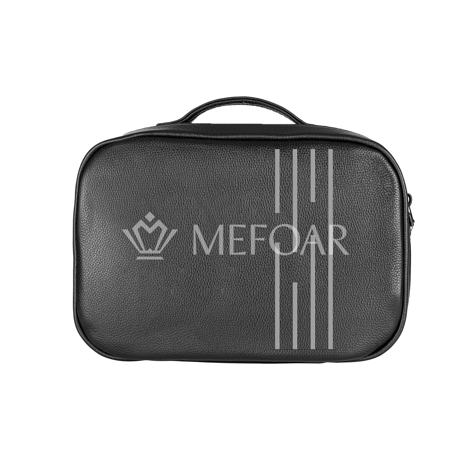 Traveling Tallis Bag Black Leather Design #648 - Tallis Bags view 2 | Judaica Square Lakewood