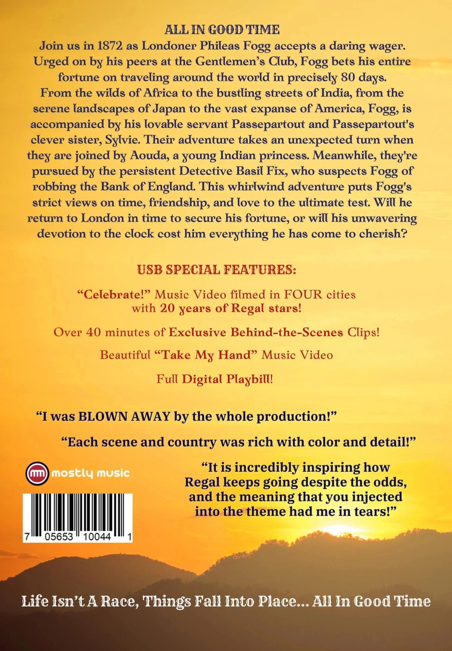Around the World In 80 Days [For Women & Girls Only] (USB) — Music from Regal Productions & Zir Chemed