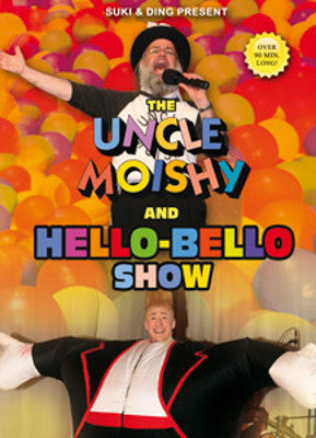 Uncle Moishy - with Hello Bello DVD — Jewish music DVD | Judaica Square Lakewood