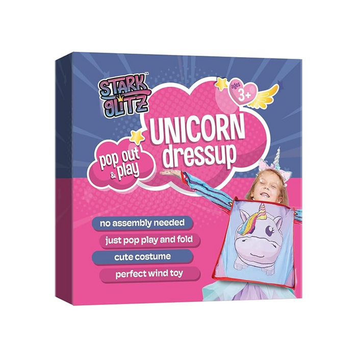 StarkGlitz Unicorn Pop-Up Play Tent for Girls, Ages 3-8 — product view | Judaica Square Lakewood