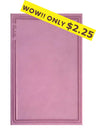 Front cover of the pocket Sefard weekday siddur, dark pink