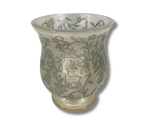 Wash Cup Deer Pomegranate Design (WC-1981)