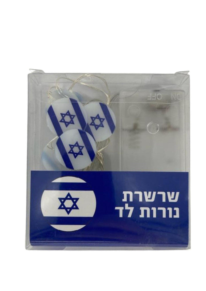 Isreal Flag Light Garland-36"-Battery operated