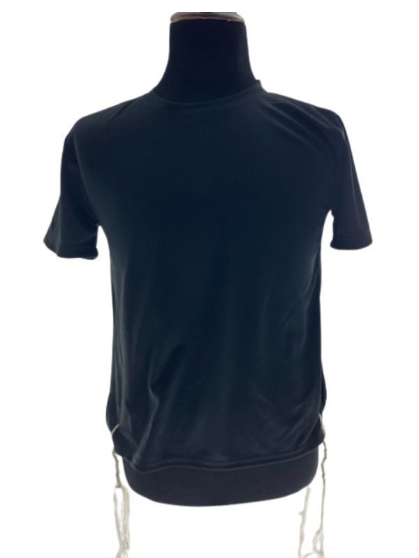 DryTzit Sports Tzitzis T-Shirt – Black