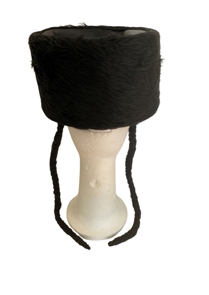 Black Purim Shtreimel With Payos