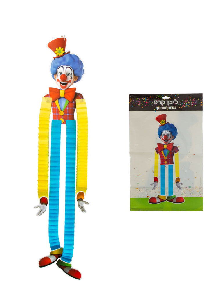 Hanging Paper Clown
