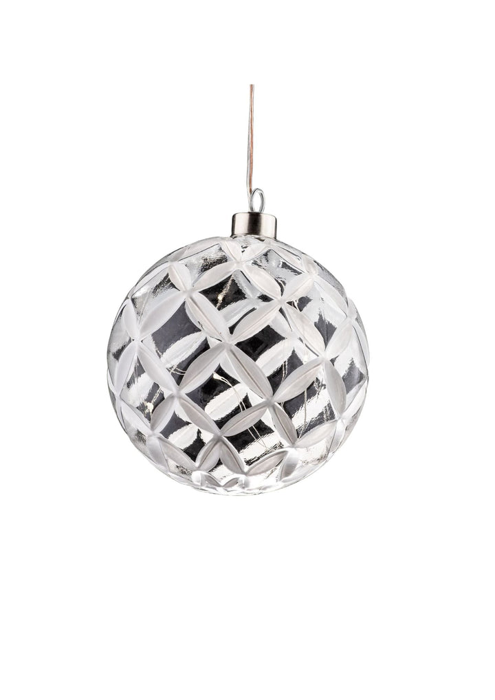 LED Glass Ball- Small 4"