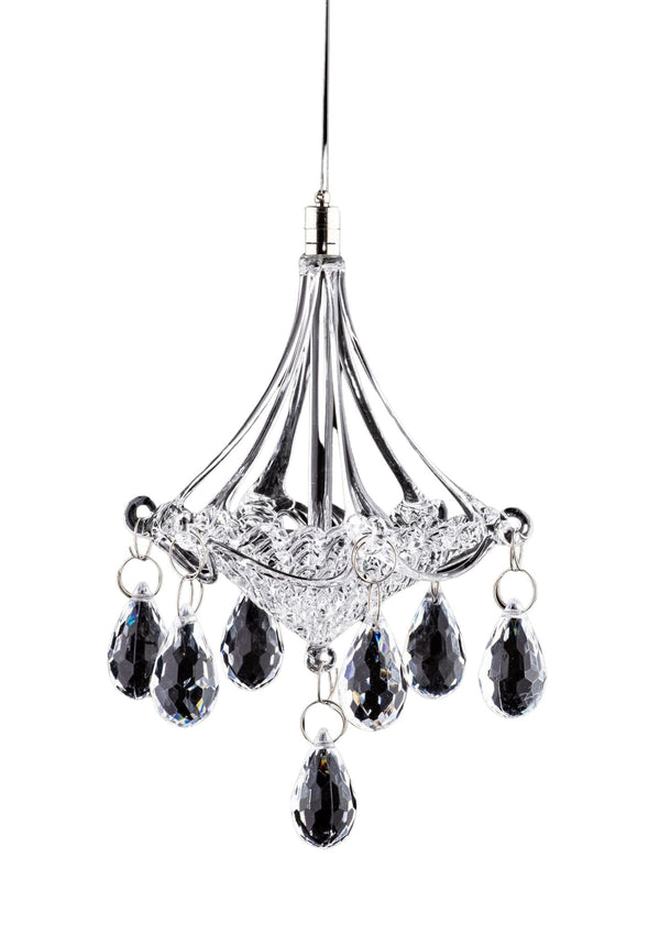 Glass Chandelier LED Large 5.5" (AO-503)