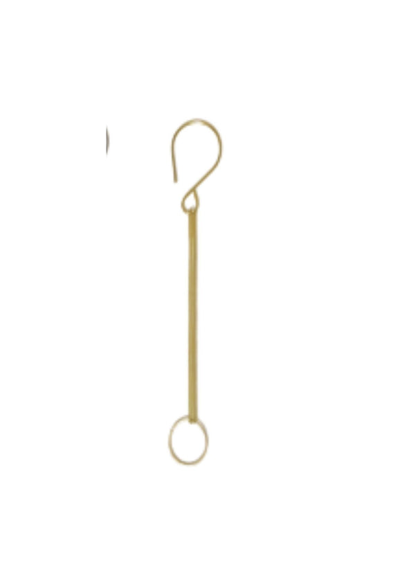 Spiral Chain and Hook-Gold-12pk. (AO-A005)