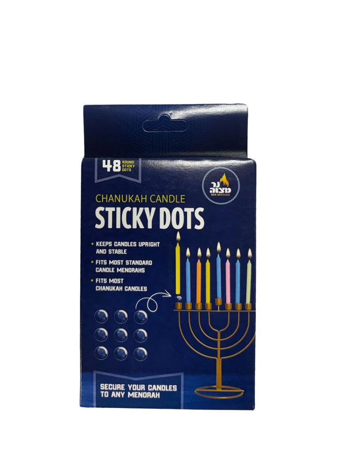 48 Round Sticky Dots for Candles-Small