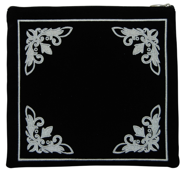 Prestige Velvet Tallit & Tefillin Bag (V130-BK)