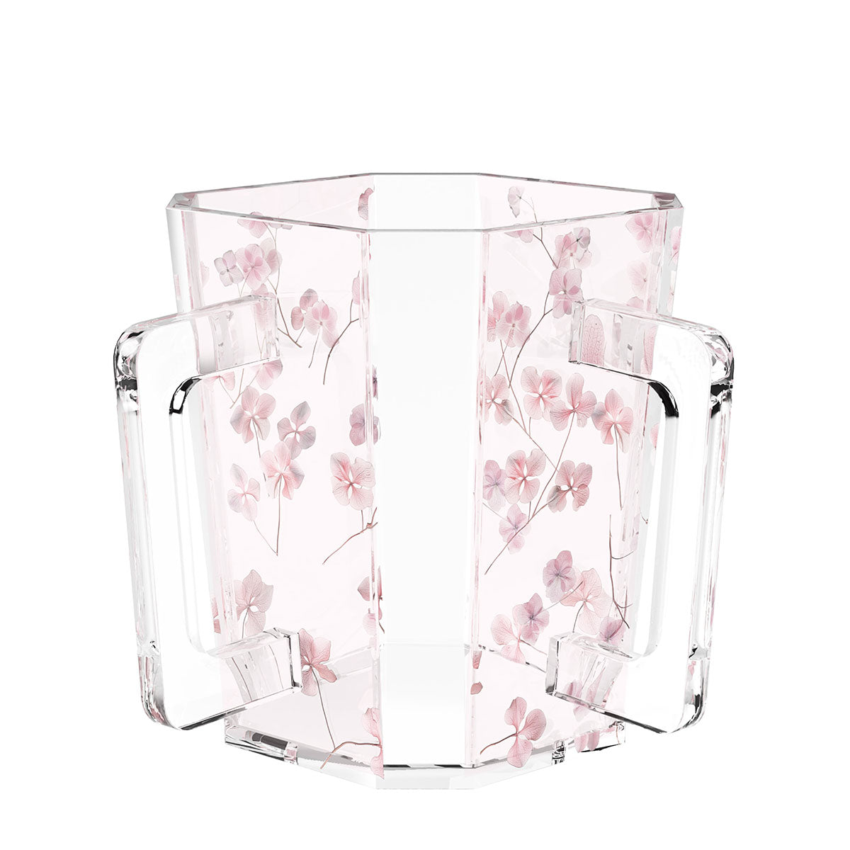Hydrangea Washing Cup — Acrylic — Acrylic Feldart Judaica | Judaica Square Lakewood