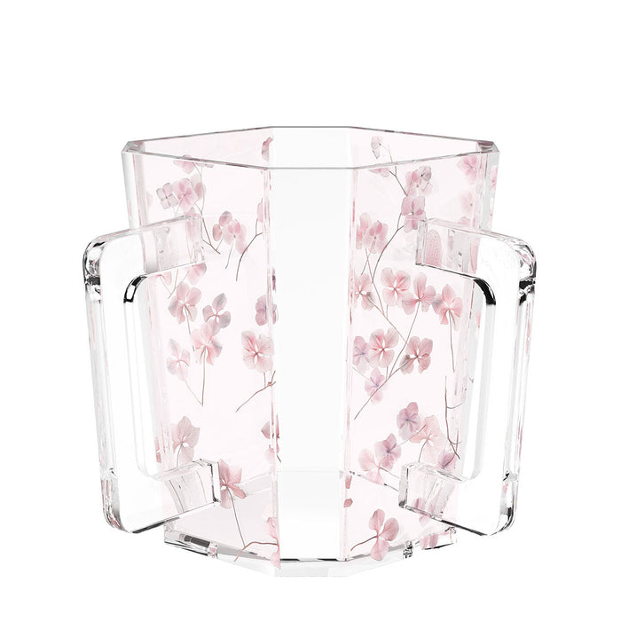 Hydrangea Washing Cup — Acrylic | Judaica Square Lakewood