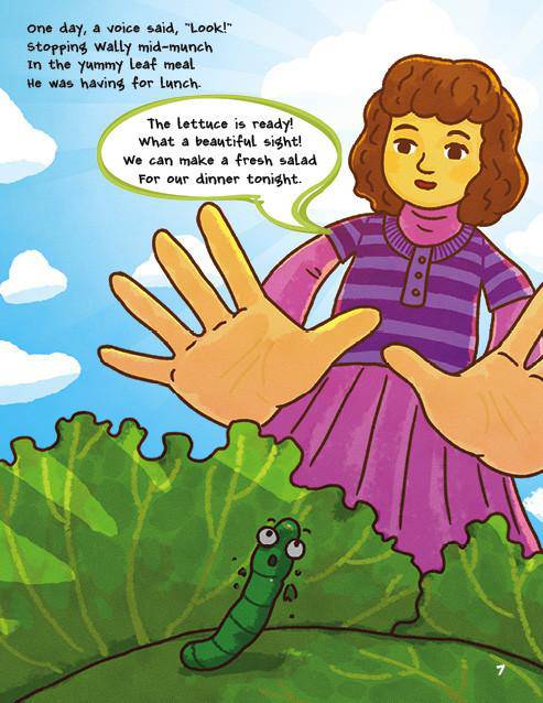 Wally the Worm Learns About Kosher by Rochel Burstyn — Judaica Press (image 6)