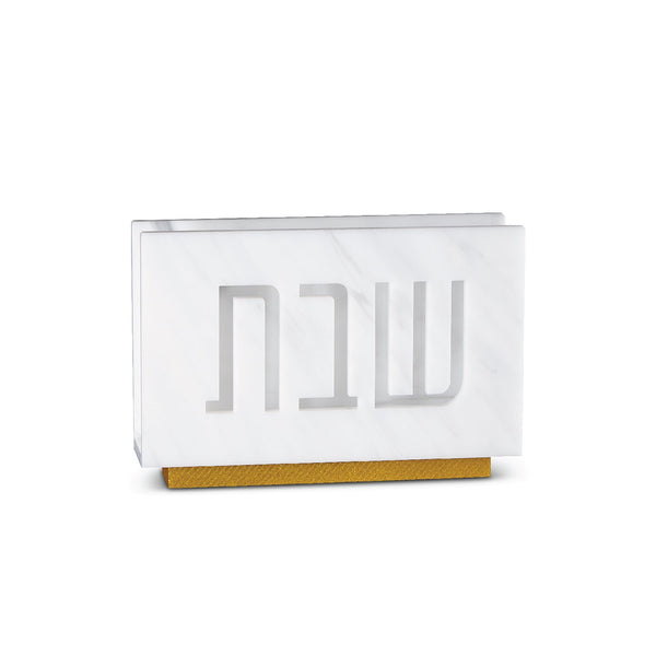 Shabbos Laser Cut Napkin Holder — lucite Judaica decor | Judaica Square Lakewood