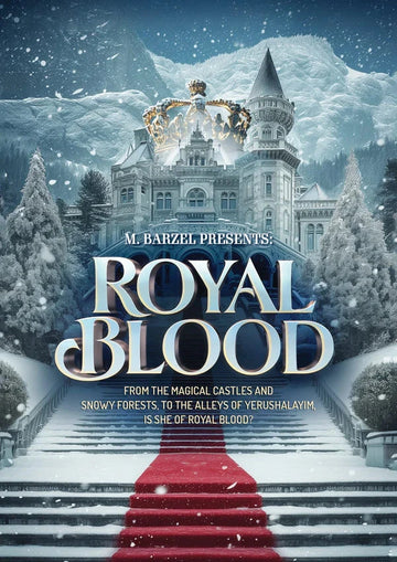 Royal Blood video by Miriam Barzel, promotional artwork with a snowy castle and red carpet