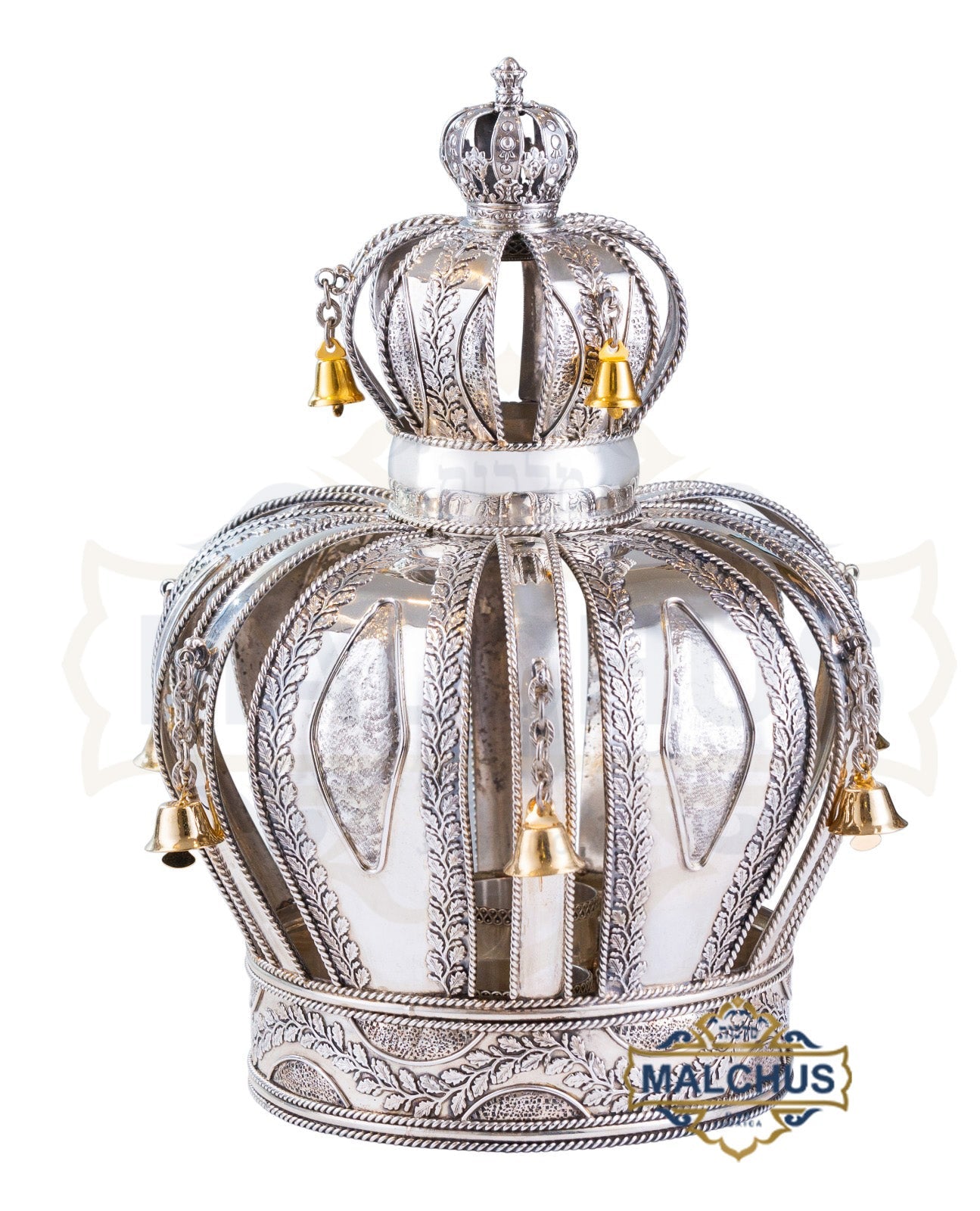 Silver Torah Crown #32 - Judaica Accessories