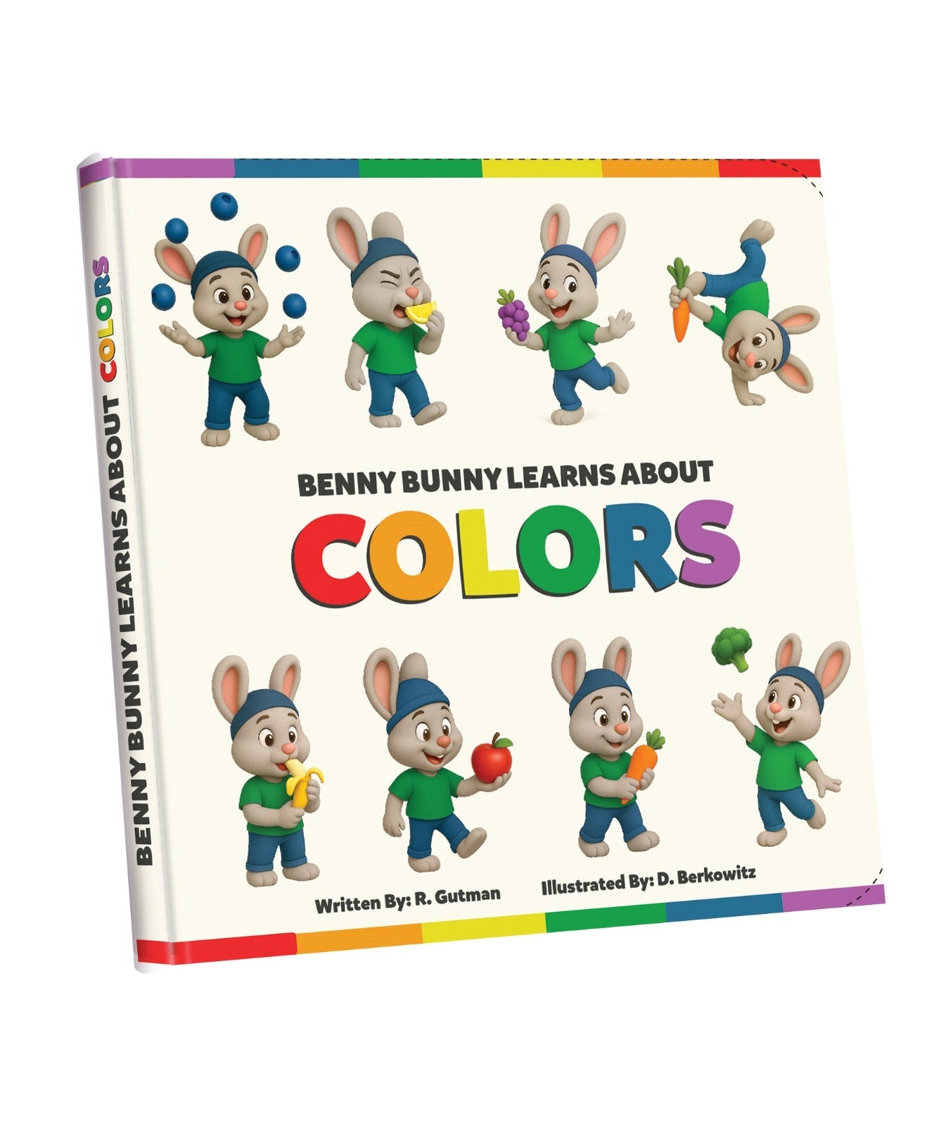 Benny Bunny Board Book | Judaica Square Lakewood