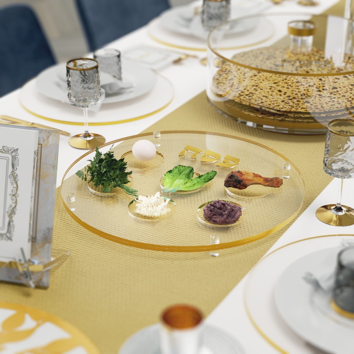 Classic Kearah Seder Plate