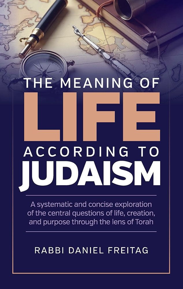 Front cover of The Meaning of Life According to Judaism