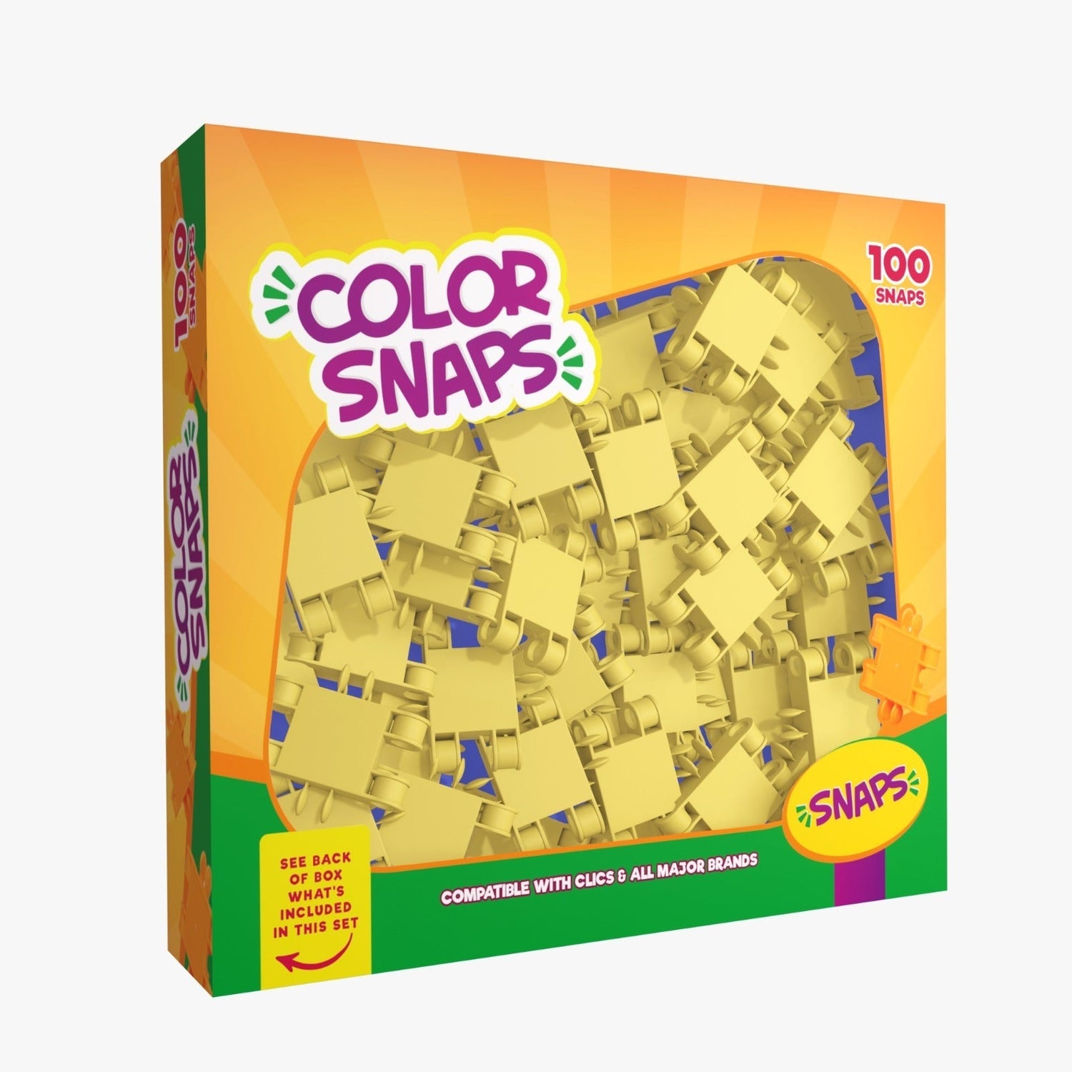 100 Piece Snaps — Children's Toy by Chazak Kinder | Judaica Square Lakewood