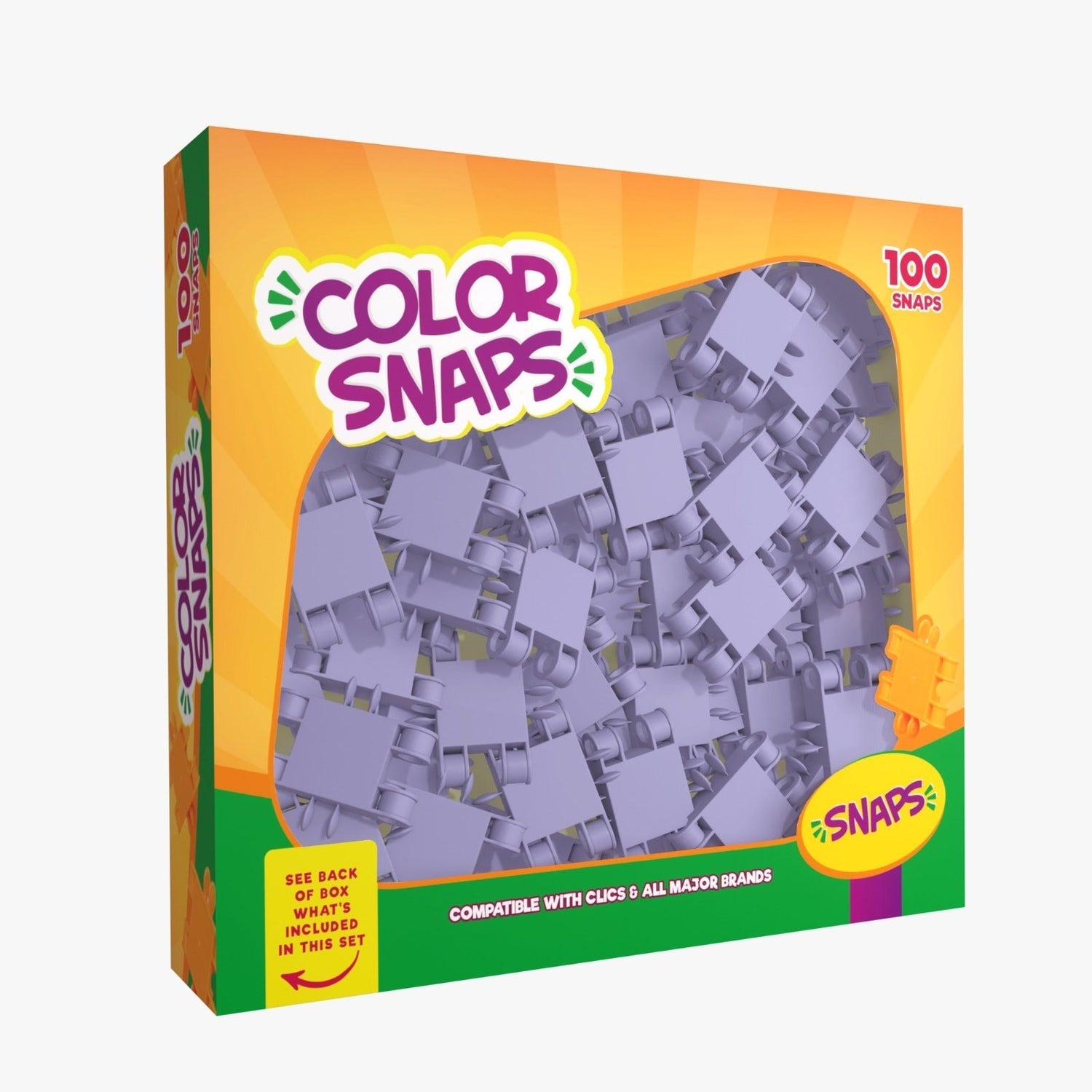 100 Piece Snaps — Children's Toy by Chazak Kinder | Judaica Square Lakewood