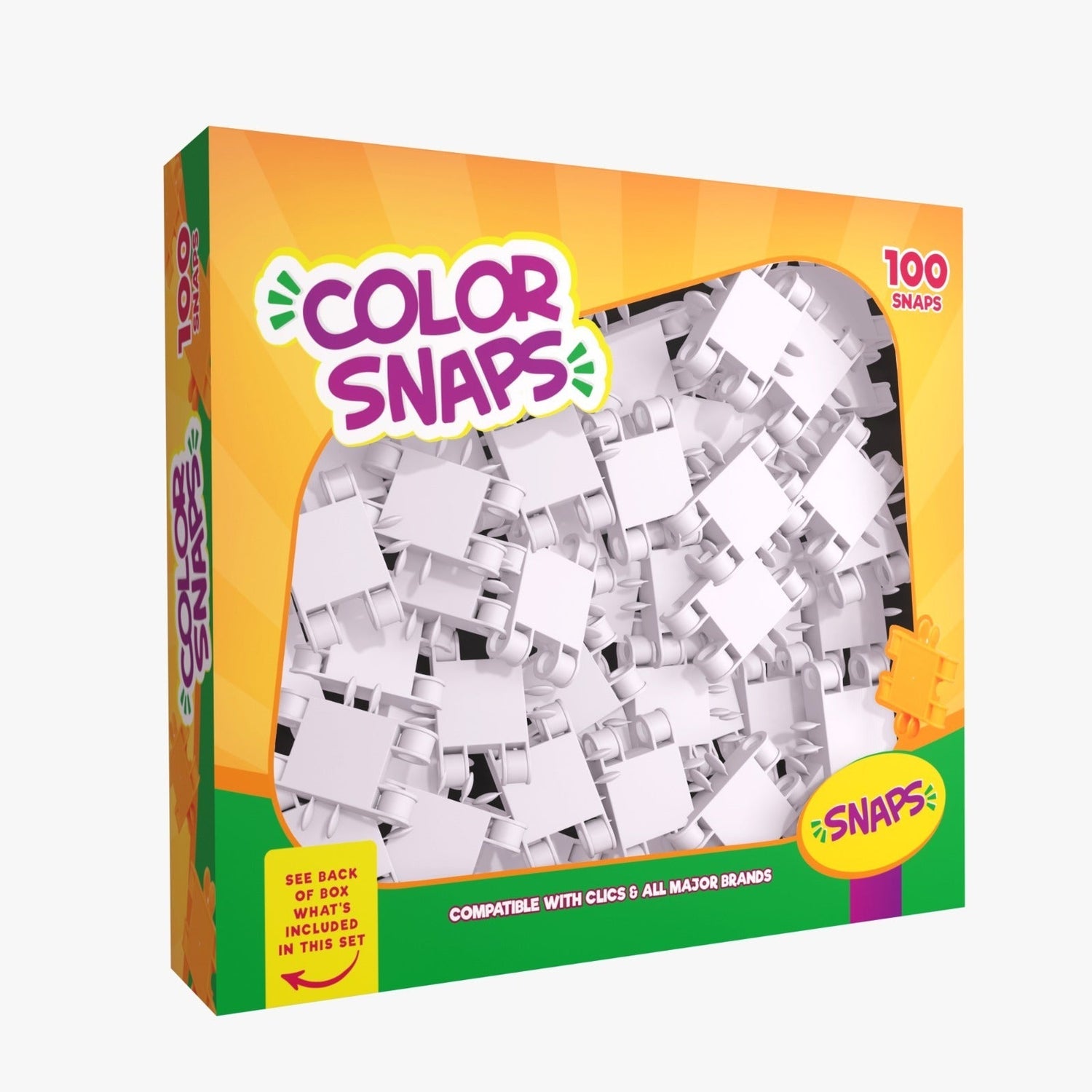 100 Piece Snaps — Children's Toy by Chazak Kinder | Judaica Square Lakewood