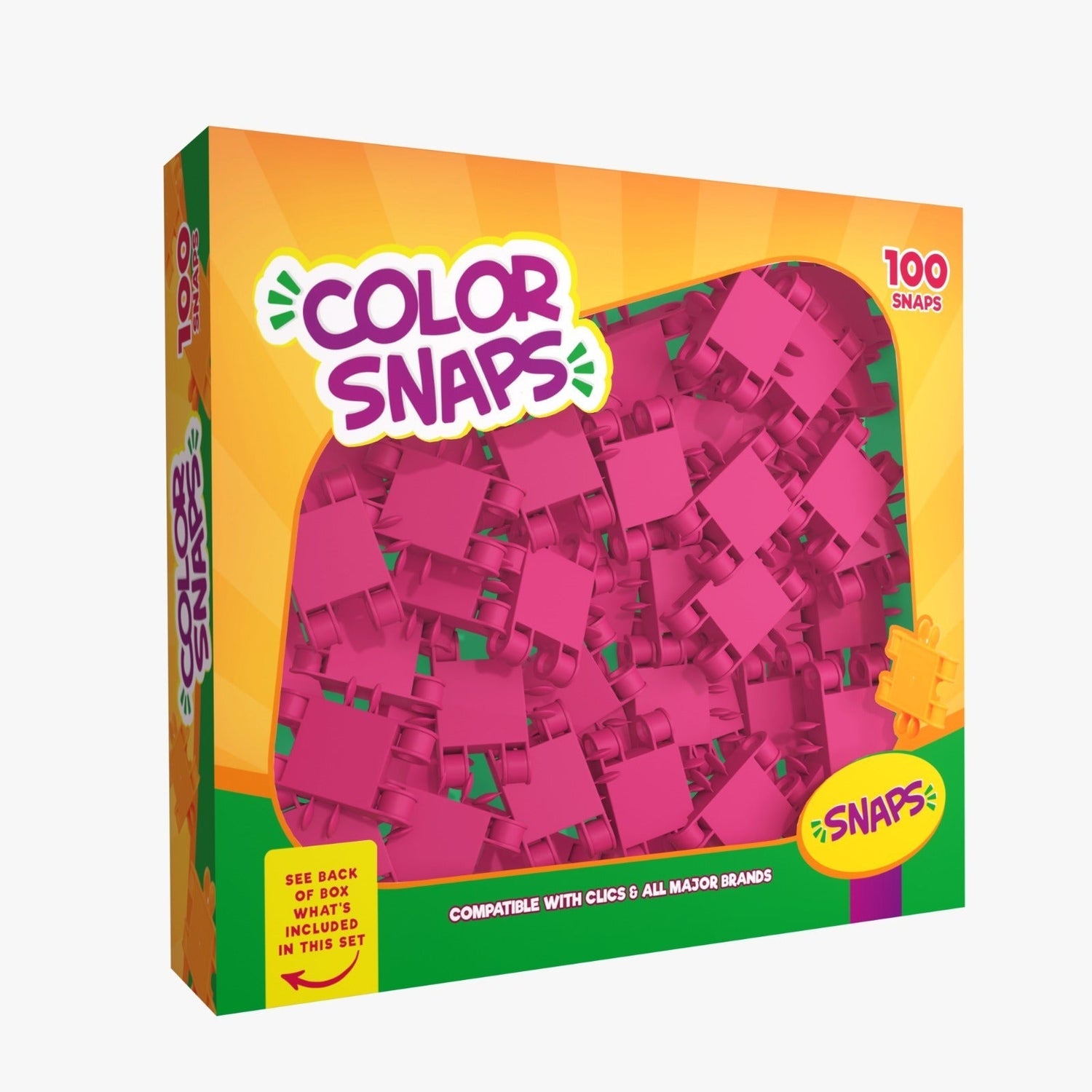100 Piece Snaps — Children's Toy by Chazak Kinder | Judaica Square Lakewood