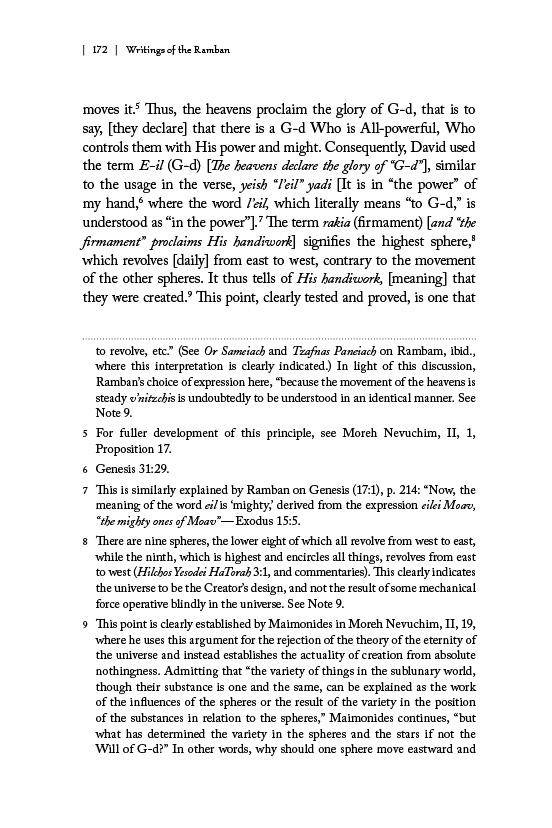 Writings of the Ramban | Judaica Square