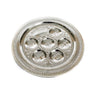 Silverplate Round Pesach Seder Plate 16" (P-X3149)