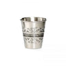 Small "Shiur" Silverplate  Kiddush Cup  (KC-X3396C)