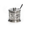 Silver Pomegranate Honey Dish  (HD-X3587A)