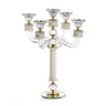 Crystal Candlelabra 5 Branch-17"H (CS-X3792Z)