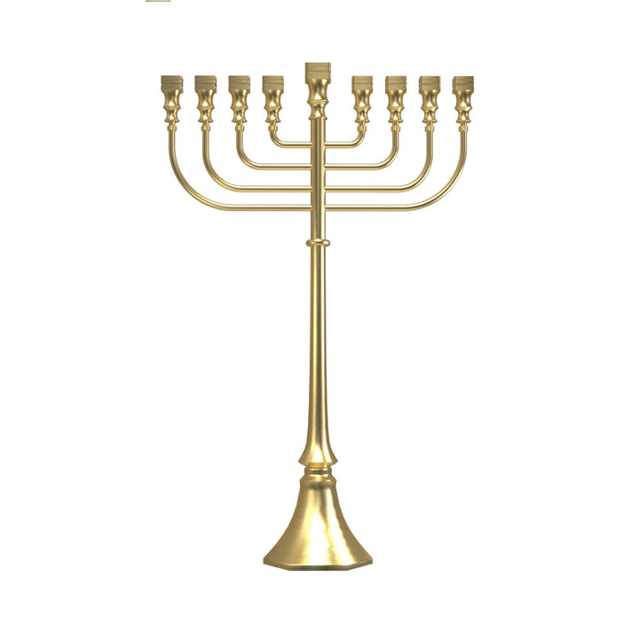Brass Menorah Extra Large 32"W x 50"H